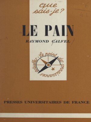 cover image of Le pain et la panification